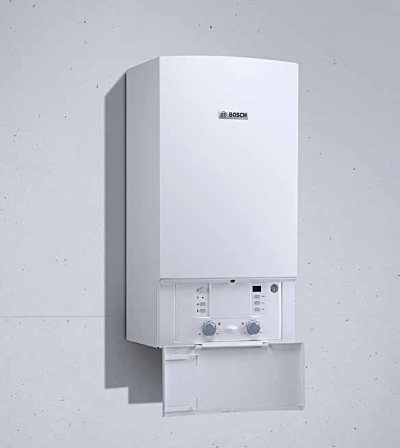 2 New! Bosch residential space & water heating boiler solutions New for 2011!