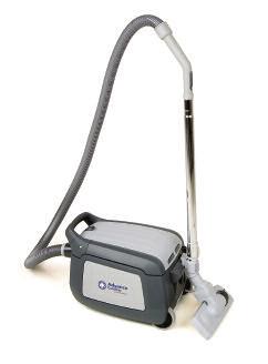 When cleaning a stairwell, elevator, entrance, or any other area where electricity is inaccessible, the QuickStar B battery vacuum provides best-in-class 60 minutes of continuous cleaning time.