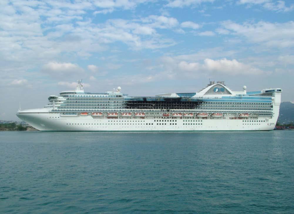 BACKGROUND At 0309 (UTC+5) on 23 March 2006, a fire was detected on board the cruise ship Star Princess.
