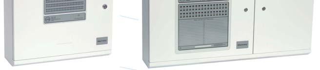and loop I/O capability User-friendly controls and a clear, unambiguous screen Membrane facia with tactile switches Complies with EMC and LVD Directives 32 or 96 zonal fire and fault led indications