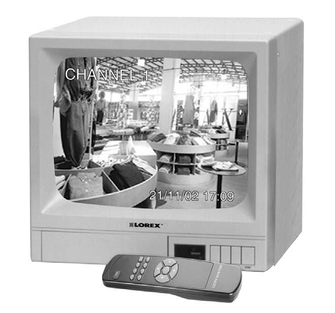 MODEL SG1242C 12 B&W 4 CHANNEL OBSERVATION SYSTEM SEE WHAT YOU VE BEEN MISSING BEFORE