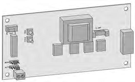 Installation SURROUND PANEL INSTALLATION: 1. Lift the cast top, it will come up and forward. 2. Install the daughter board onto the right side of the surround panel onto the two (2) studs.