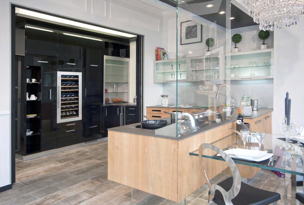 BUILT-IN COLUMN WINE CABINETS