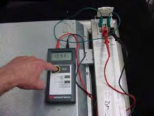 operation. Look for the cycling of the energy regulator by observing the glow of the element as it heats and cools.