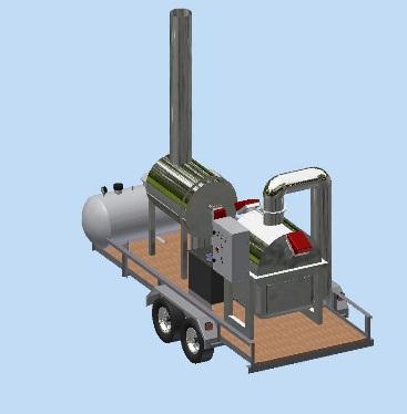 TECHNICAL DATA MOBILE WASTE INCINERATOR 1 SYSTEM DESCRIPTION Design and operating Cases: The Incinerator and its accessories shall be designed for the maximum medical, biohazardous or any type of