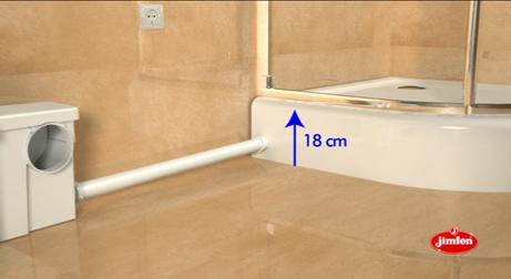 Installation Guide Main tips: When a shower tray or a bathtub is