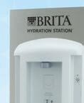 With a stylish, clean design, the Free-Standing Brita Hydration Stations offer locations quick and easy install options while maintaining an aesthetically pleasing look.