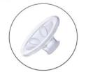 Funnel(flat type) 1:PP Massage shield 1:Silicone Dust proof cover