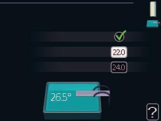 Menu 4.1 plus functions Settings for any additional functions installed in the heating system can be made in the sub menus. Menu 4.1.1 pool (accessory required) start temp Setting range: 15.0-70.