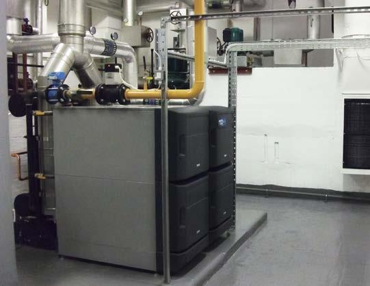 Royal Vets College REDUCES RUNNING COSTS WITH IDEAL COMMERCIAL BOILERS An Evomod 1000kW condensing high efficiency boiler from Ideal Commercial comprising of four 250kW modules has been selected to