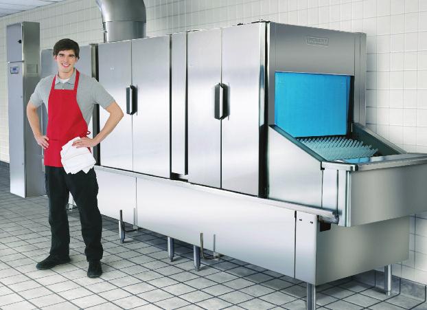 3 works for you Hobart FT900 Series Flight-Type Warewashers > One of the most
