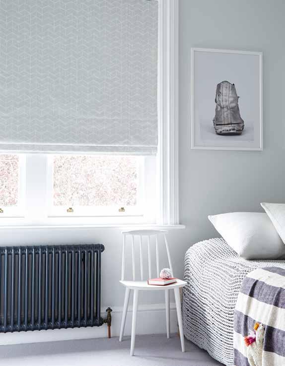 Romans Verticals Roman blinds are a great way of adding a warm and welcoming look to your home.