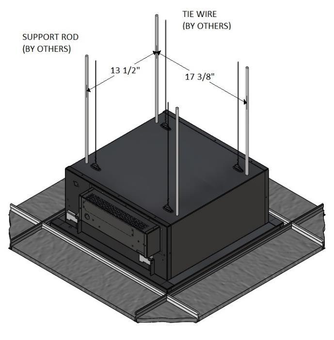 HMX2 LDR GRID MOUNTING INSTRUCTIONS WARNING: THIS LIGHT FIXTURE IS DESIGNED FOR INSTALLATION IN A T-GRID-TYPE SUSPENDED CEILING.