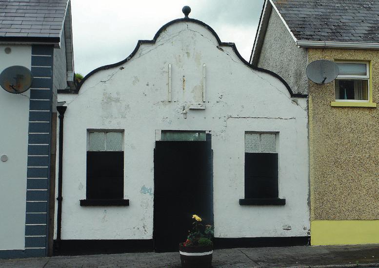 This building occupies an important position at the entrance to Coolaney.
