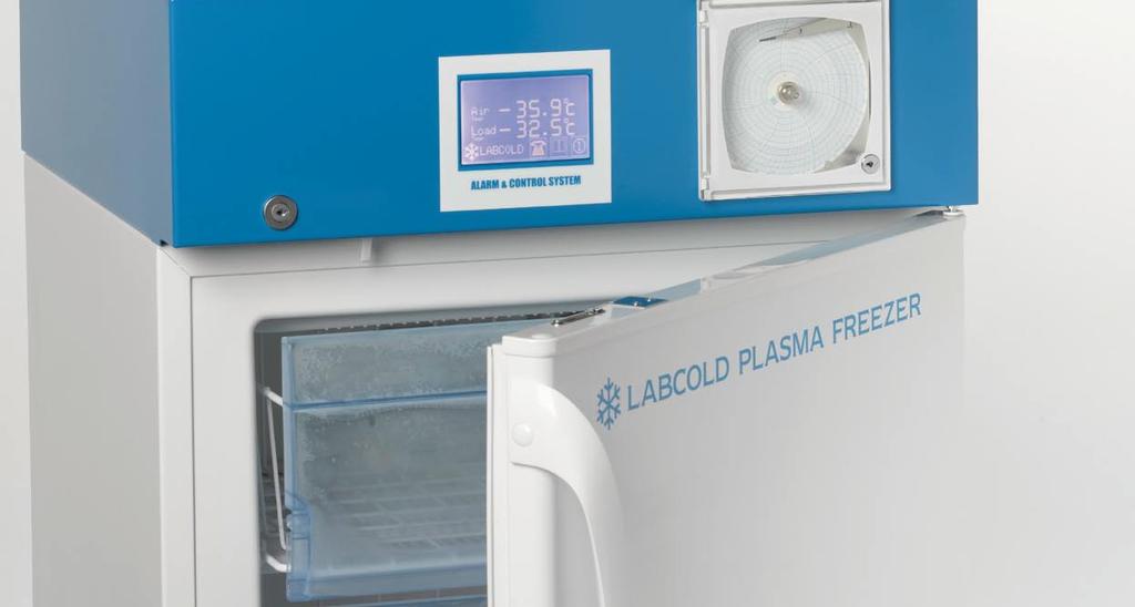 Our freezers are designed to operate at a temperature that maintains plasma in optimum condition and to minimise bag cracking on thawing.
