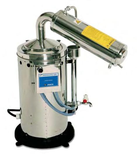 Water distilling apparatus apparatus