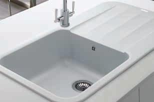 MATERIAL AND FINISH OPTIONS Different kitchens place different demands on your sink, so our precision-engineered materials each have individual