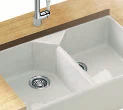 It gives you the widest range of sink shapes, sizes and styles to choose from, so you can be sure that there is an inset sink to suit your kitchen.