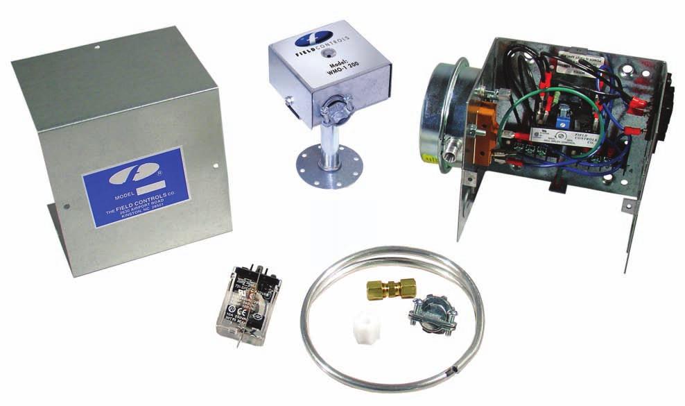 120 VAC SYSTEM CONTROL KIT Model: CK-61 Designed for use on SWG Series Power Vent Hoods for controlling oil fired heating appliances with 120 VAC controls.