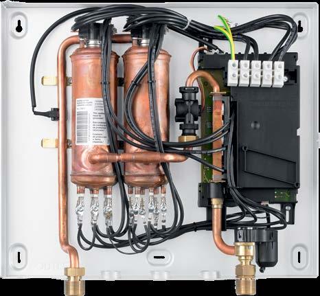 Tankless electric water heaters from other manufacturers do not maintain steady temperature if flow varies.