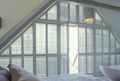 Shutters are made from a large range of materials, from natural timbers to a selection of