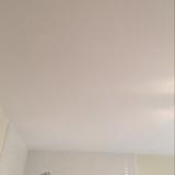 white painted ceiling is in good and clean