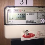 Electric Meter Serial #: Reading One: N406J20324 16896 kwh Last