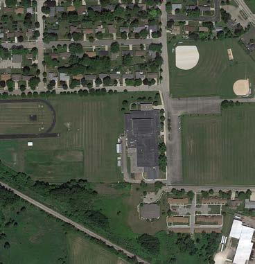 Elementary School Aerial View of