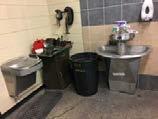 horicon junior high/senior high school: engineer report - plumbing F. The High School shops have a stainless steel washfountain with sensored controls and a wall hung drinking fountain.