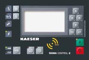 SIGMA CONTROL The SIGMA CONTROL ensures efficient control and system monitoring. The large display and RFID reader provide effective communication and maximum security.