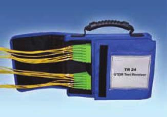 A receive cable, which is connected to the far-end of the link, reveals the insertion loss and reflectance of the far-end connection. Noyes OTDR test cables are available in two forms.