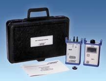 Fiber Optic Loss Test Kits (continued) MLP1 - Multimode Test Kit The MLP1 test kits are inexpensive solutions for testing multimode and single-mode systems.