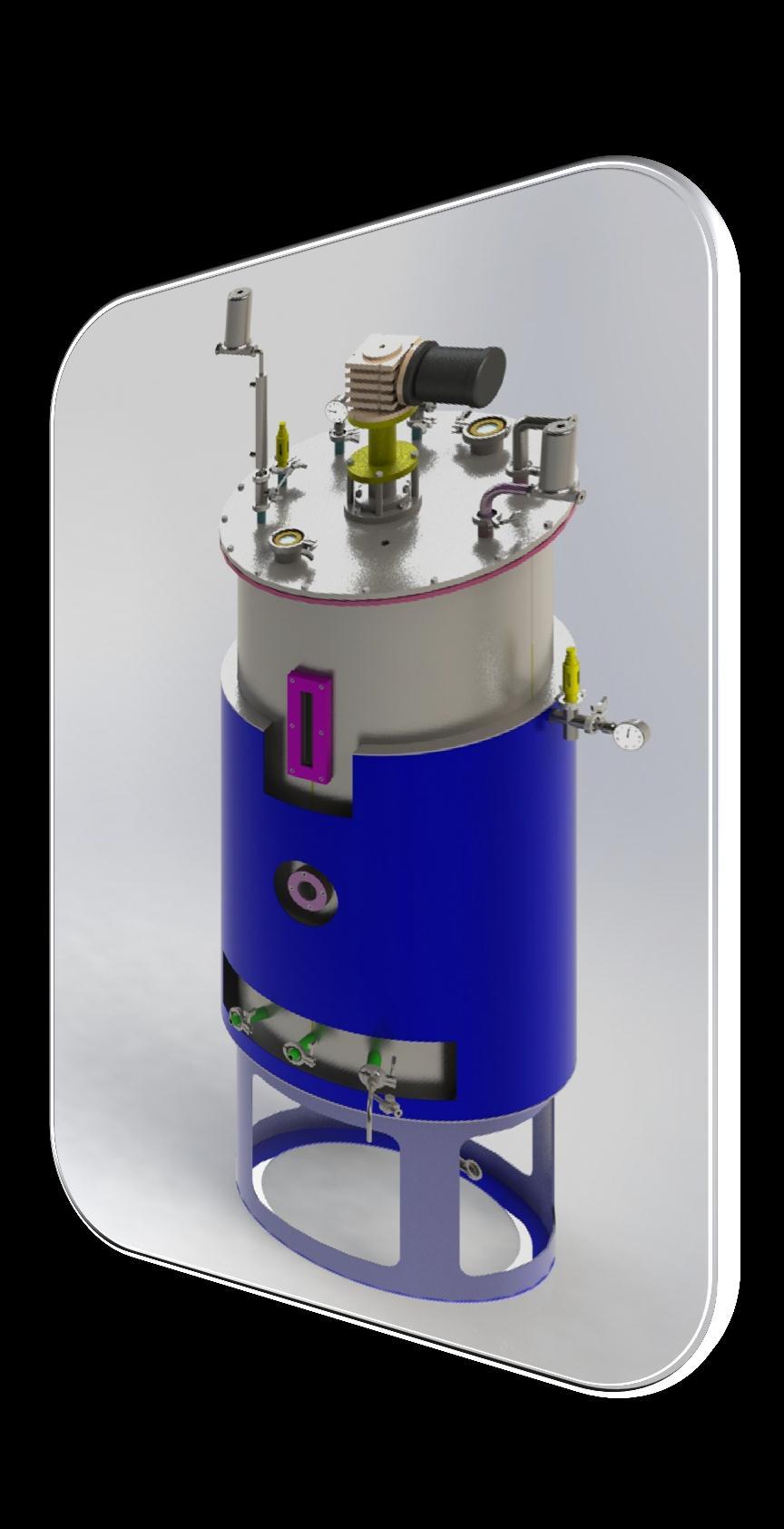 Pilot Scale SS Fermenter Applications: Ideal for Liquid Bio fertilizer Manufacturing/ Production Plant Dinitrogen Pent oxide Manufacturing// Production Plant Bio fertilizer Manufacturing Production