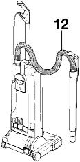Using the Attachment Tube, Hose & Attachments - Figures 4, 5 & 6 The attachment tube (16) is useful for vacuuming corners and hard-to-reach areas.