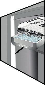 products. placing the food products directly on the freezer shelves. removing the Ice Mate*. removing bottle rack*. 3.2.