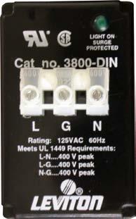The green LED on the surge suppressor indicates that the surge suppressor is working. If the green LED is off, this indicates that power is not being supplied to the surge suppressor.