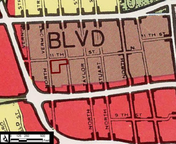 Glebe Road frontages which were designated General Business. Map2. 1961 GLUP Map Map 3. 1964, 1967 GLUP Map Washington Blvd.