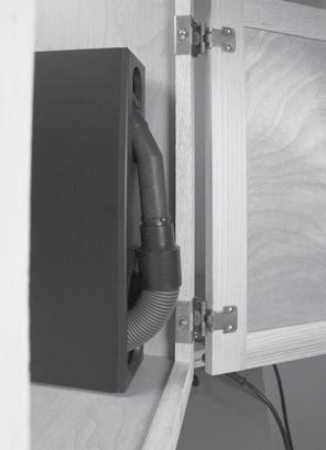Installation Overview 1) Determine the position of the Vroom in the cabinet 2) Secure all brackets and connect to motor INSTALLATION DETAILS 1.