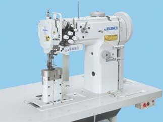 mounted on the top surface of the machine head. In addition the sewing speed is automatically adjusted with the set value. With this feature, ideal sewing conditions are maintained at all times.