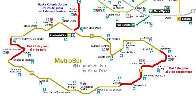 12 Metro Sur National