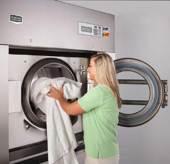 Maytag Commercial Energy advantage Soft-Mount Industrial Washer/Extractors Dependable meets industrial With an unmatched reputation for performance you can count on, Maytag is America s #1 preferred