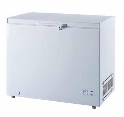 Freezer Low noise design CFC free Adjustable Temperature Control Interior Light With door lock Removable storage basket Quick and deep freezing Outside
