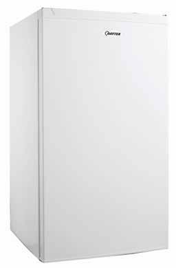 Refrigerator Low noise design CFC free Slide out shelf Mechanical control with adjustable thermostat Recessed handle with door lock Low energy
