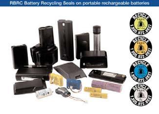 9 RECHARGABLE BATTERIES Contact Person: Ed Sallia (x401) Individual Action: Deliver rechargeable batteries to Facilities or call for pickup. Single use batteries (e.g. alkaline) go to landfill.