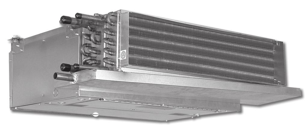 RBHR Horizontal Low Profile Plenum Return Factory assembled, horizontal blow-thru ducted RBHR fan coils are designed for concealed installations above ceilings with ducted return and discharge air