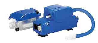 Mini Condensate Pumps 58mm 46mm 104mm EC-1 Mini Partners Pump Quiet, small and reliable.