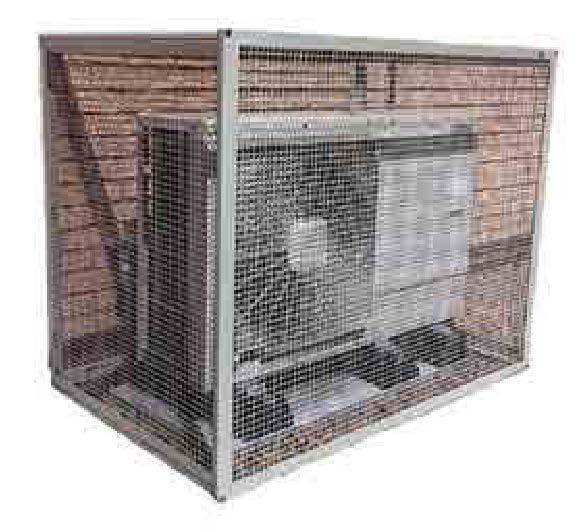 Easy~Fit Condensing Guards Easy~Fit 900 Series Easy~Fit Guards These Pump House manufactured weather-resistant, steel mesh guards offer a safe solution to vandalism and accidental damage of your