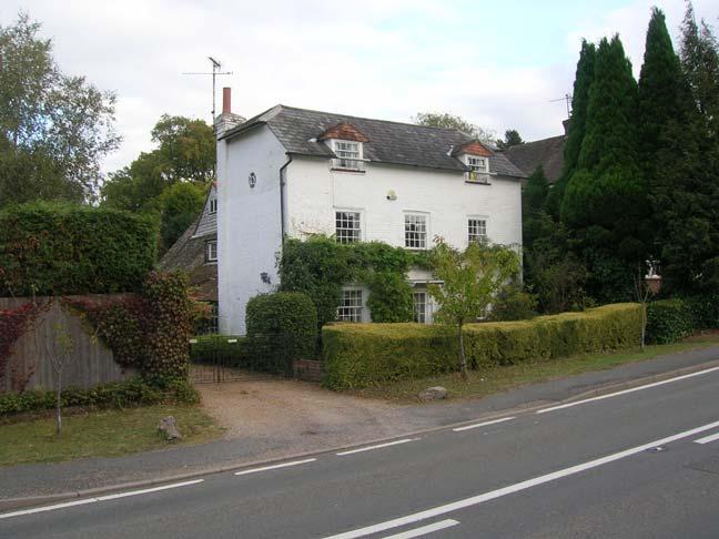 Bosun with its typically small front garden facing the public highway and The Green Chailey Place and Chailey Moat are notable because they are large detached houses sitting well back from the lanes