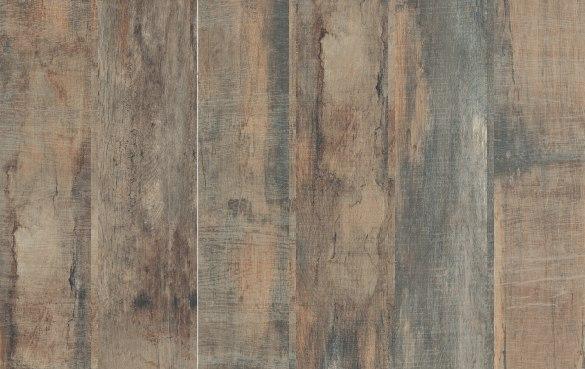 o 24,5 x 100cm Rustic Weathered wood, custom, bringing naturalness to external areas.