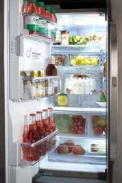 LG Studio counter depth door-in-door refrigerator Hidden genius.